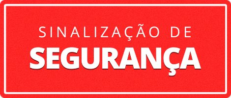 Abraçadeira para placa de sinalização